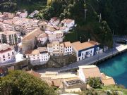 Vista de Cudillero. Vista de Cudillero, Asturias